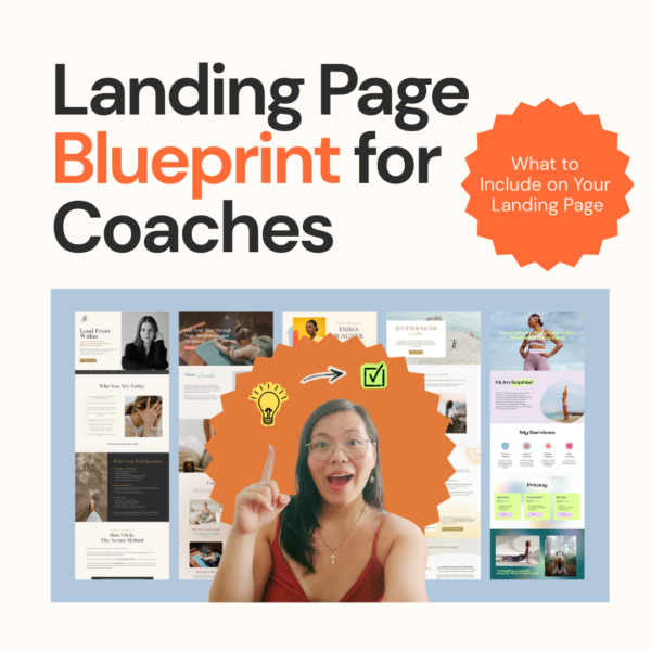 [FREEBIE] Landing Page Blueprint for Coaches