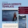 Girl Boss Coach Website Template